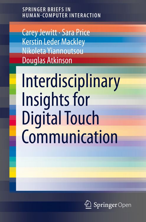 Produktbild: Interdisciplinary Insights for Digital Touch Communication