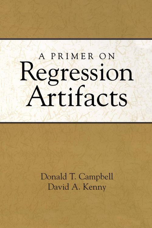Produktbild: A Primer on Regression Artifacts