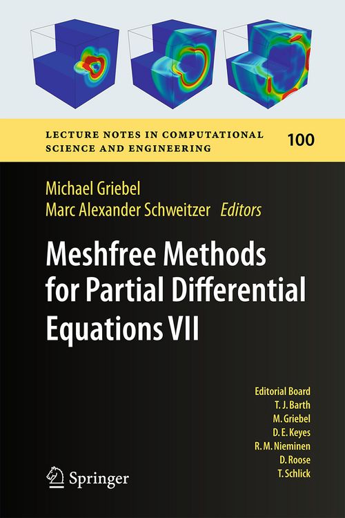 Produktbild: Meshfree Methods for Partial Differential Equations VII