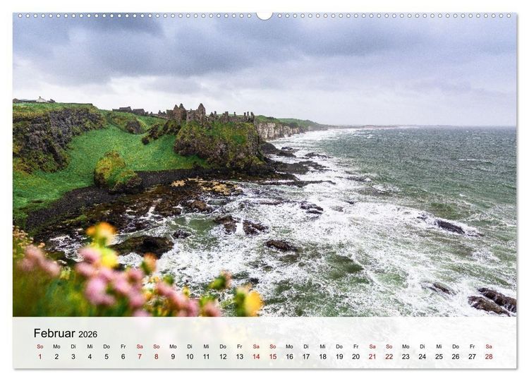 Produktbild: (Nord-)Irland - Das gr&uuml;ne Juwel (hochwertiger Premium Wandkalender 2026 DIN A2 quer), Kunstdruck in Hochglanz