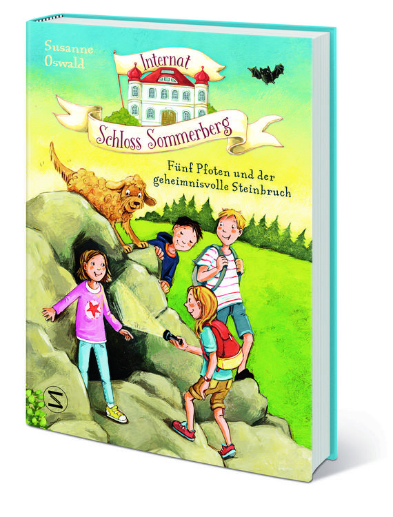 Produktbild: Internat Schloss Sommerberg &ndash; F&uuml;nf Pfoten und der geheimnisvolle Steinbruch