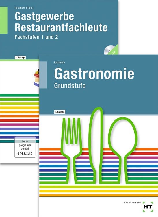 Produktbild: Paketangebot Gastronomie Grundstufe + Gastgewerbe Restaurantfachleute