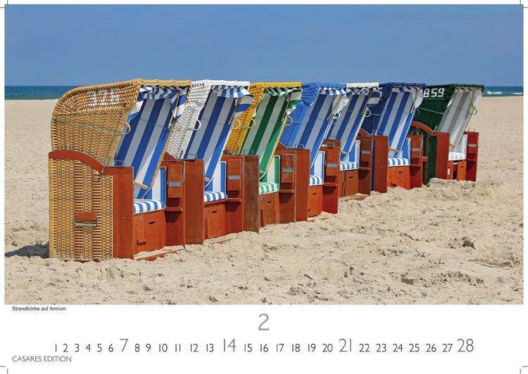 Produktbild: Nordseek&uuml;ste Kalender 2027 &ndash; Wandkalender | Fotokalender Deutschland 50x35cm - mit Stimmungsvollen Motiven von D&uuml;nen, Watt, Leuchtt&uuml;rmen und maritimer K&uuml;stenlandschaft