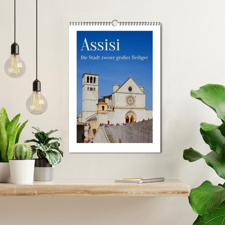 Produktbild: Assisi - Die Stadt zweier gro&szlig;er Heiliger (Wandkalender 2026 DIN A3 hoch), CALVENDO Monatskalender