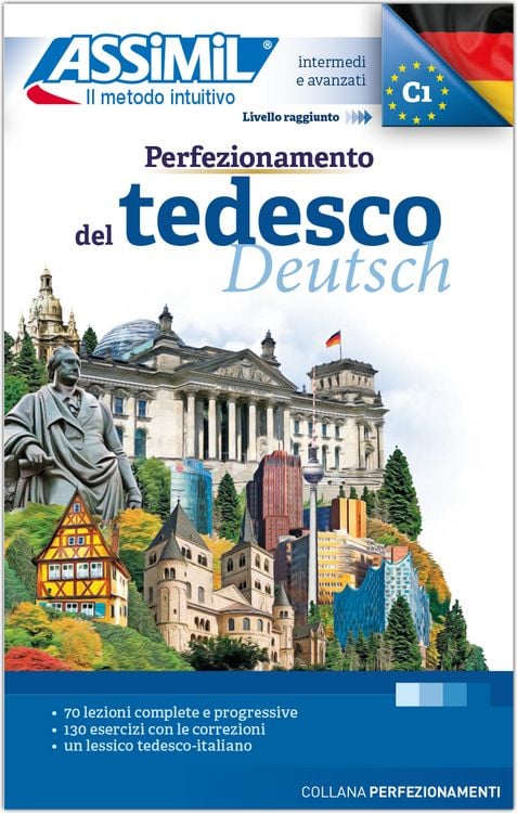 Produktbild: ASSiMiL Perfezionamento del Tedesco - Deutschkurs in italienischer Sprache - Lehrbuch - Niveau B2-C1