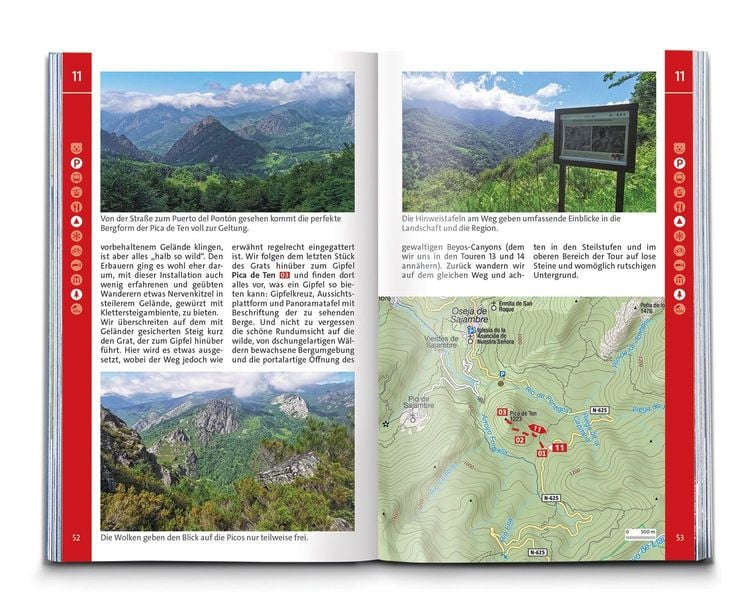 Produktbild: KOMPASS Wanderf&uuml;hrer Picos de Europa, 55 Touren