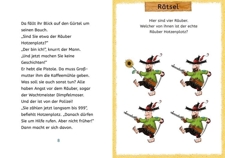 Produktbild: Kleine Lesehelden: Der R&auml;uber Hotzenplotz