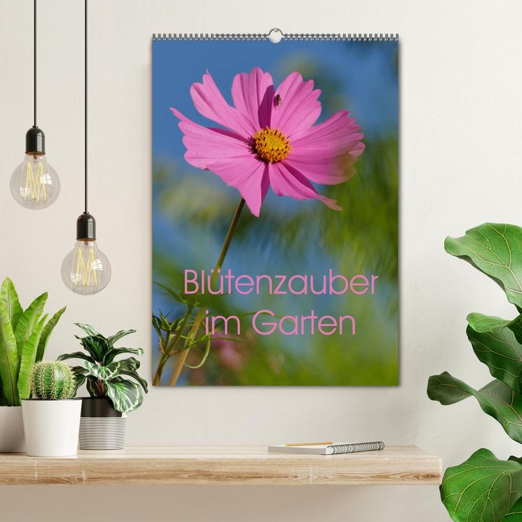 Produktbild: Bl&uuml;tenzauber im Garten (Wandkalender 2026 DIN A2 hoch), CALVENDO Monatskalender