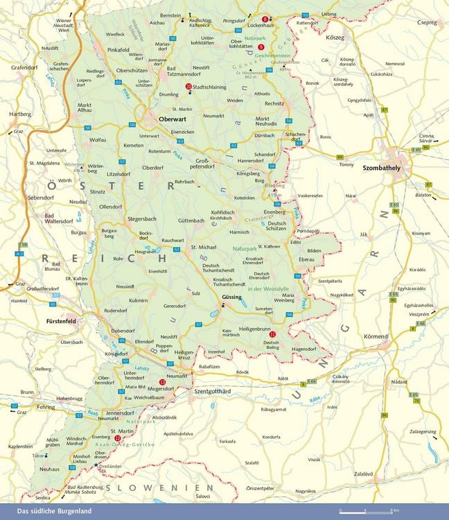 Produktbild: TRESCHER Reisef&uuml;hrer Burgenland