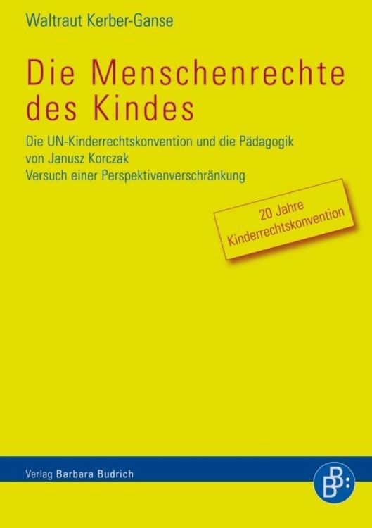 Produktbild: Die Menschenrechte des Kindes