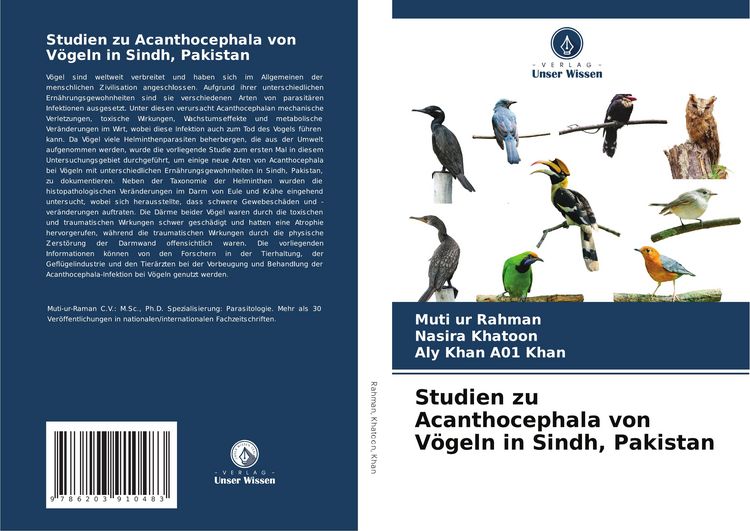 Produktbild: Rahman, M: Studien zu Acanthocephala von V&ouml;geln in Sindh, Pa
