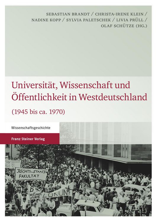 Produktbild: Universit&auml;t, Wissenschaft und &Ouml;ffentlichkeit in Westdeutschland