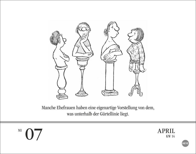 Produktbild: Loriot Tagesabrei&szlig;kalender 2027