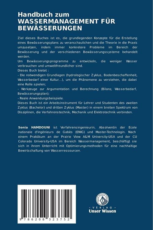 Produktbild: Handbuch Zum Wassermanagement f&uuml;r Bew&auml;sserungen