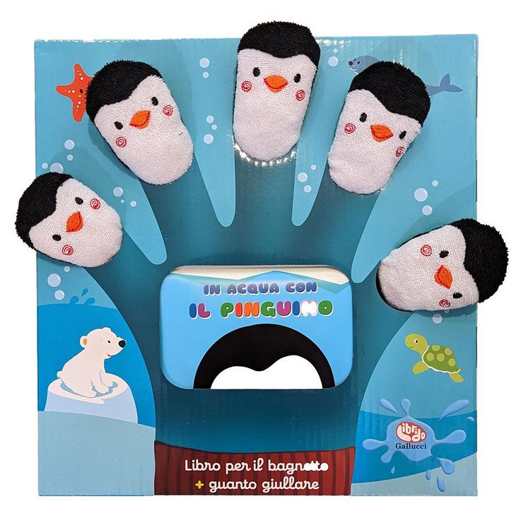 Produktbild: In acqua con il pinguino. Libro guanto