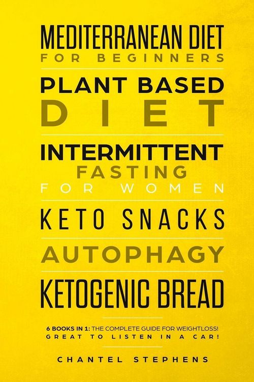 Produktbild: Mediterranean Diet for Beginners, Plant Based Diet, Intermittent Fasting for Women, Keto Snacks, Autophagy, Ketogenic Bread