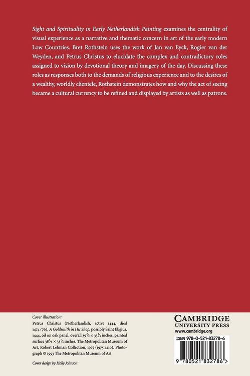 Produktbild: Sight and Spirituality in Early Netherlandish Painting