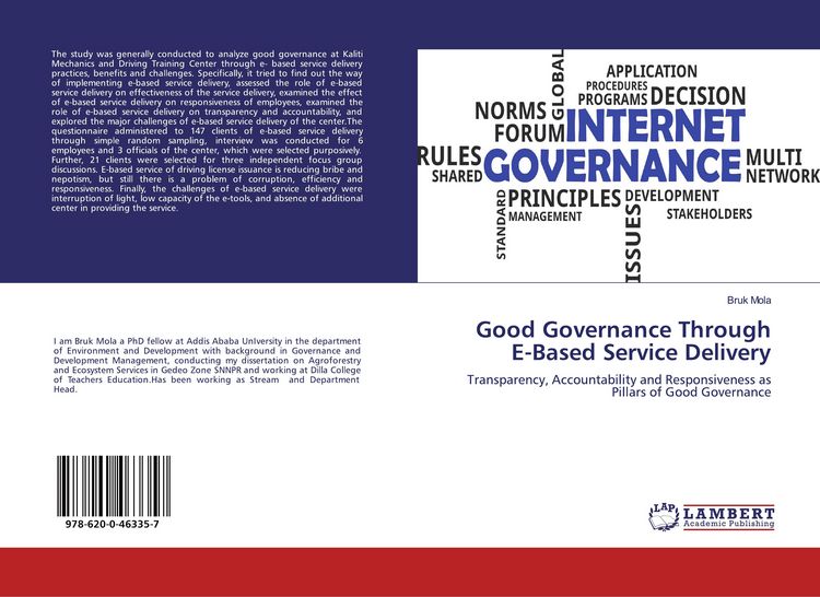 Produktbild: Good Governance Through E-Based Service Delivery