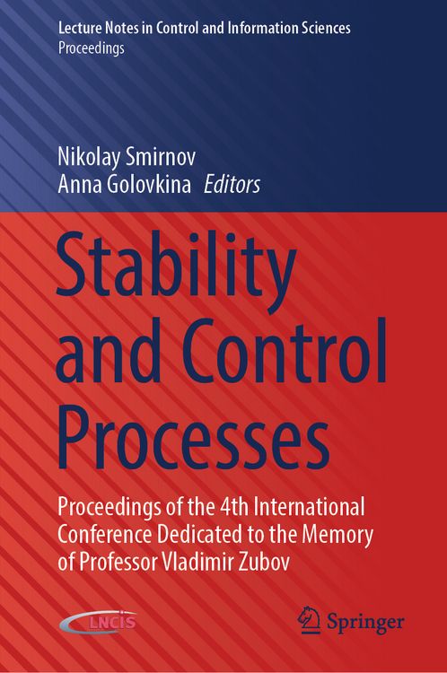 Produktbild: Stability and Control Processes