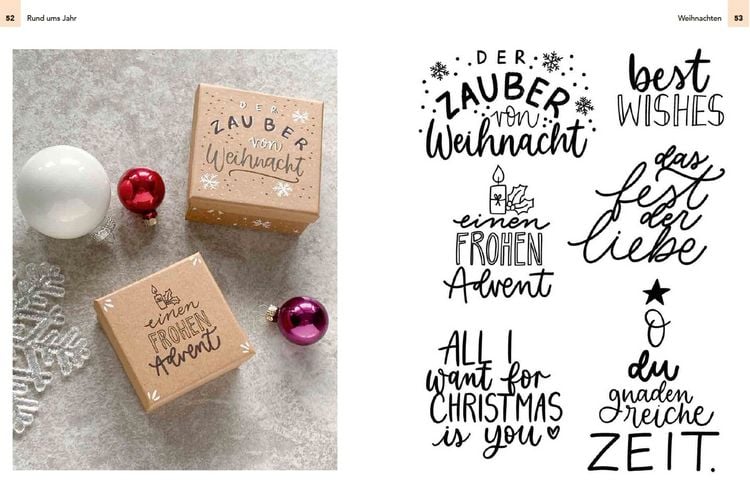 Produktbild: Die gro&szlig;e Handlettering-Bibliothek - Inspiration & Vorlagen f&uuml;r jede Gelegenheit