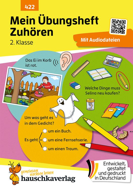 Produktbild: Mein &Uuml;bungsheft - Zuh&ouml;ren und verstehen 2. Klasse