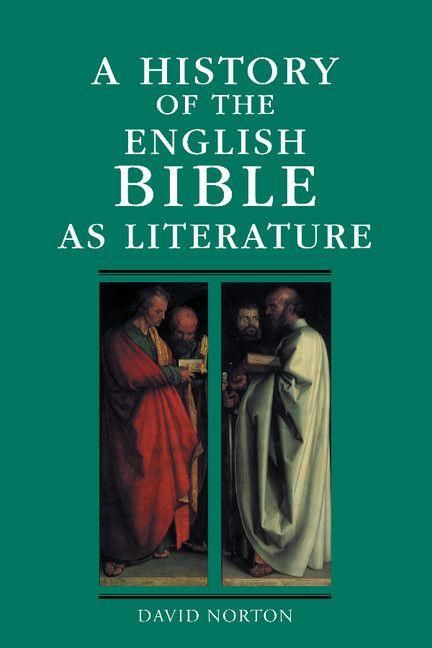 Produktbild: A History of the English Bible as Literature