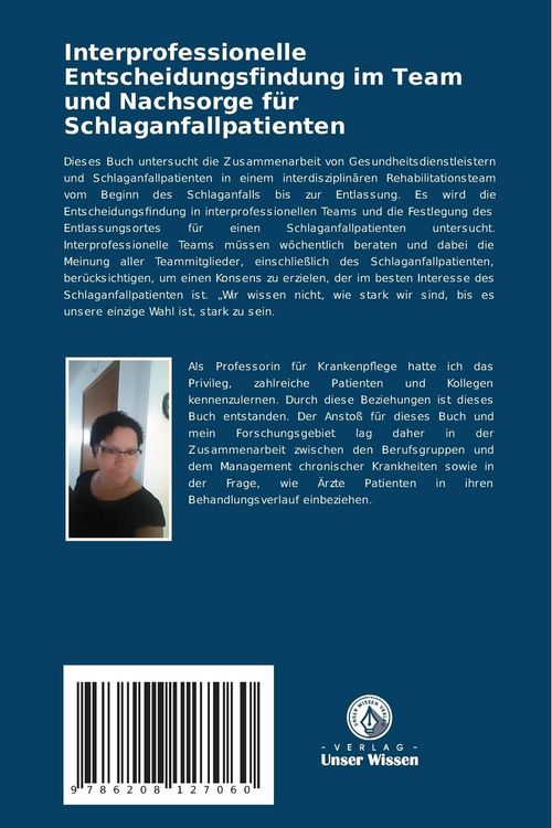 Produktbild: Interprofessionelle Entscheidungsfindung im Team und Nachsorge f&uuml;r Schlaganfallpatienten