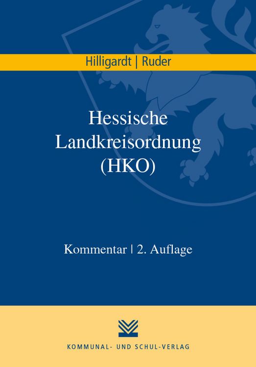 Produktbild: Hessische Landkreisordnung (HKO)