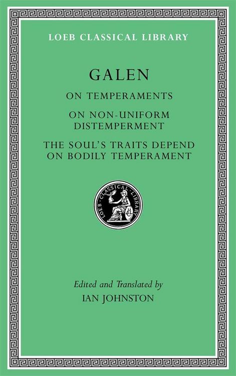Produktbild: On Temperaments. On Non-Uniform Distemperment. The Soul&iquest;s Traits Depend on Bodily Temperament