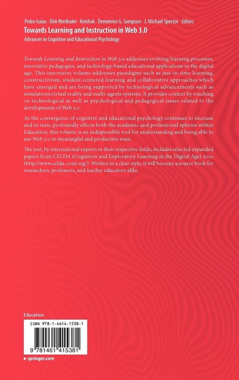 Produktbild: Towards Learning and Instruction in Web 3.0
