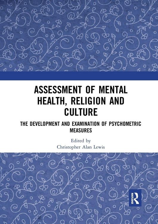 Produktbild: Assessment of Mental Health, Religion and Culture