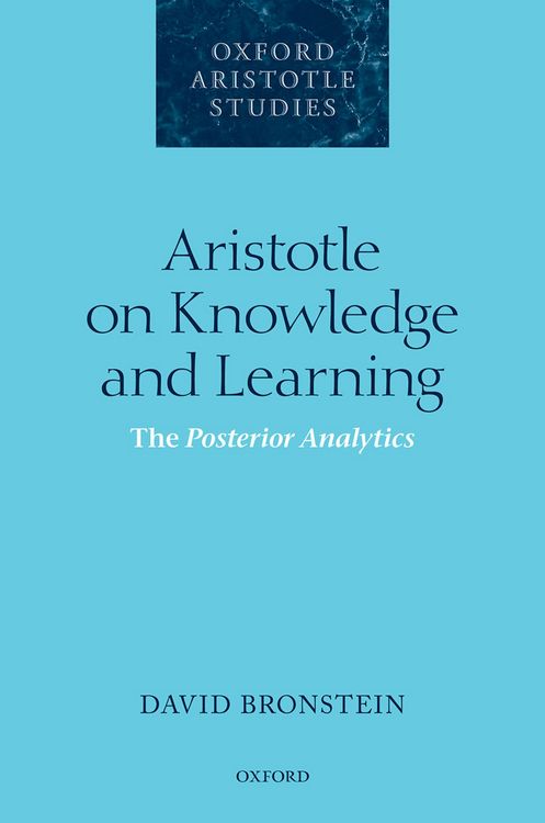 Produktbild: Aristotle on Knowledge and Learning
