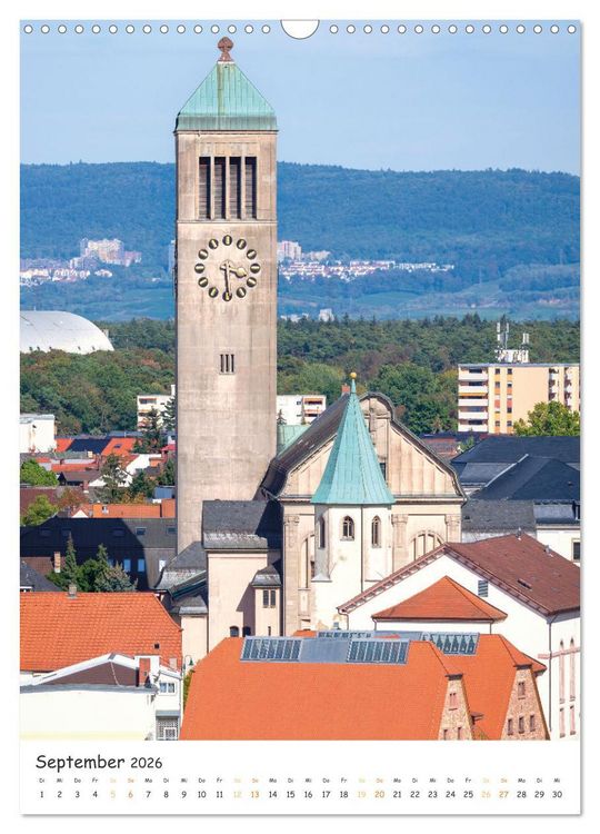 Produktbild: Rennstadt Hockenheim (Wandkalender 2026 DIN A3 hoch), CALVENDO Monatskalender