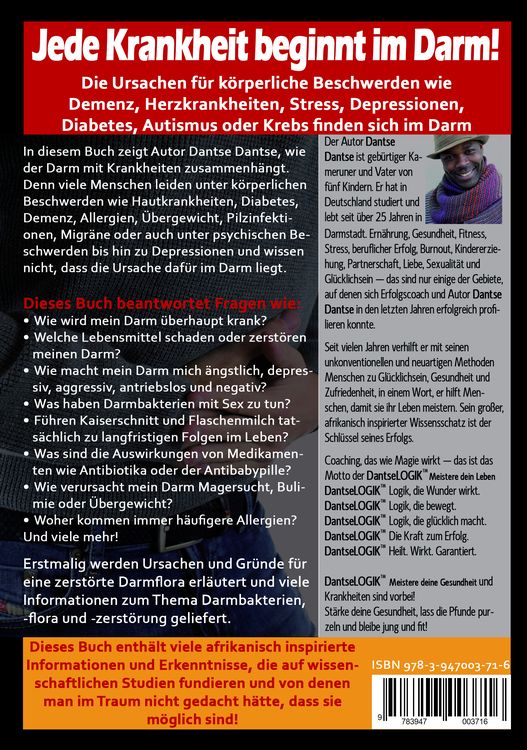 Produktbild: Dantse, D: Dein kranker Darm ist schuld.