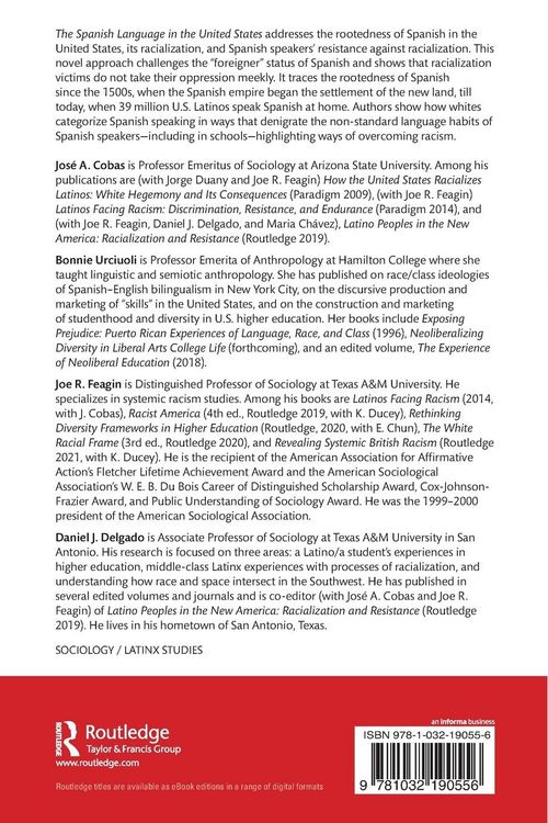 Produktbild: The Spanish Language in the United States
