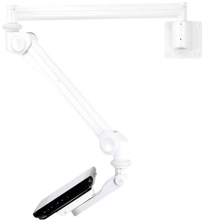 Produktbild: Neomounts FPMA-HAW300 Medical Monitor-Wandhalterung 1 Display(s) 25,4 cm (10") - 61 cm (24") Wei&szlig; Schwenkbar, Rotierbar, Neigbar, H&ouml;henverstellbar