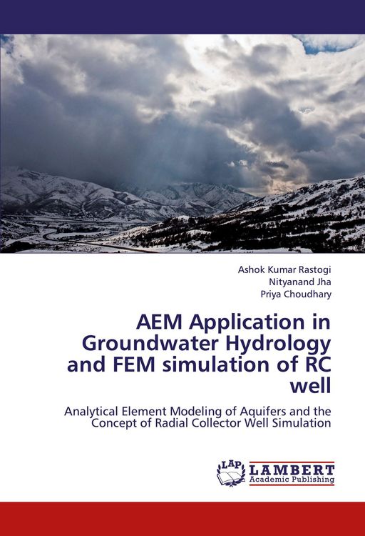 Produktbild: AEM Application in Groundwater Hydrology and FEM simulation of RC well