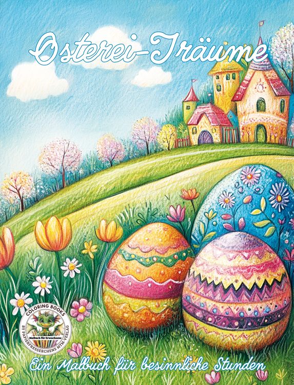 Produktbild: Osterei-Tr&auml;ume - Ein Malbuch f&uuml;r besinnliche Stunden