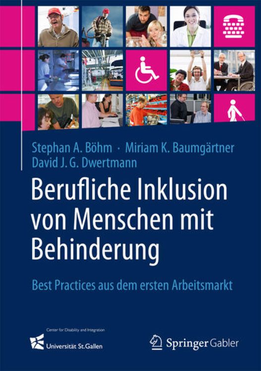 Produktbild: Berufliche Inklusion von Menschen mit Behinderung