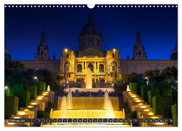 Produktbild: Barcelona Impressionen (Wandkalender 2026 DIN A3 quer), CALVENDO Monatskalender