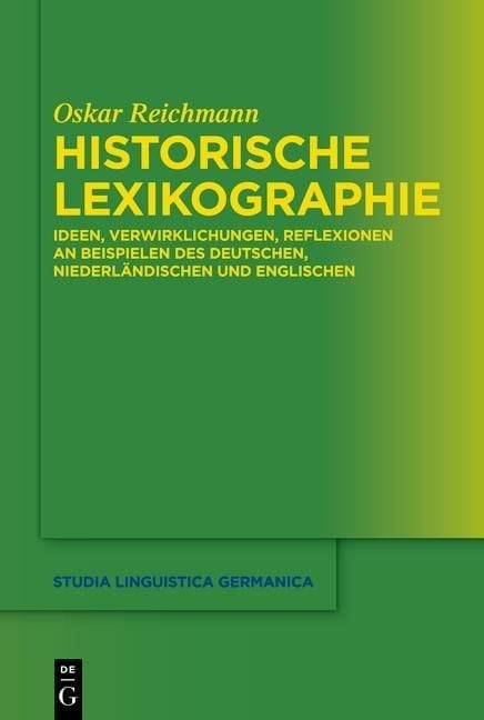 Produktbild: Historische Lexikographie