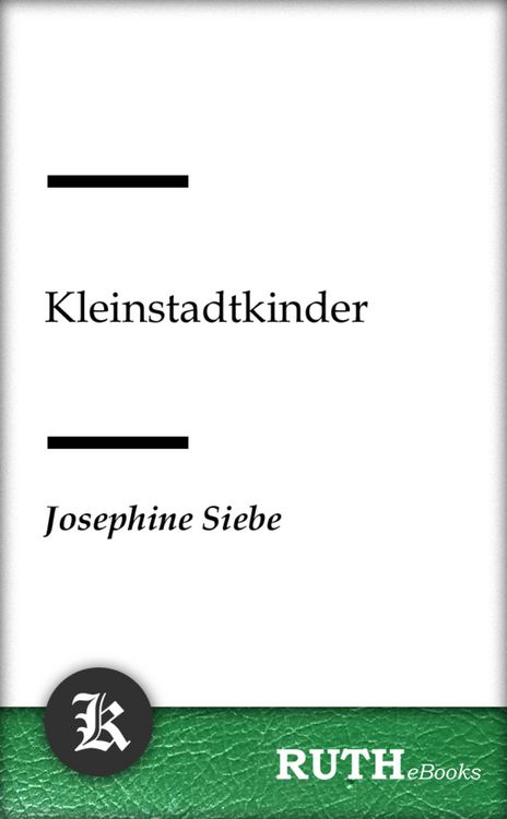 Produktbild: Kleinstadtkinder