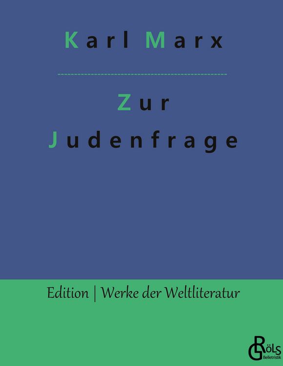 Produktbild: Zur Judenfrage