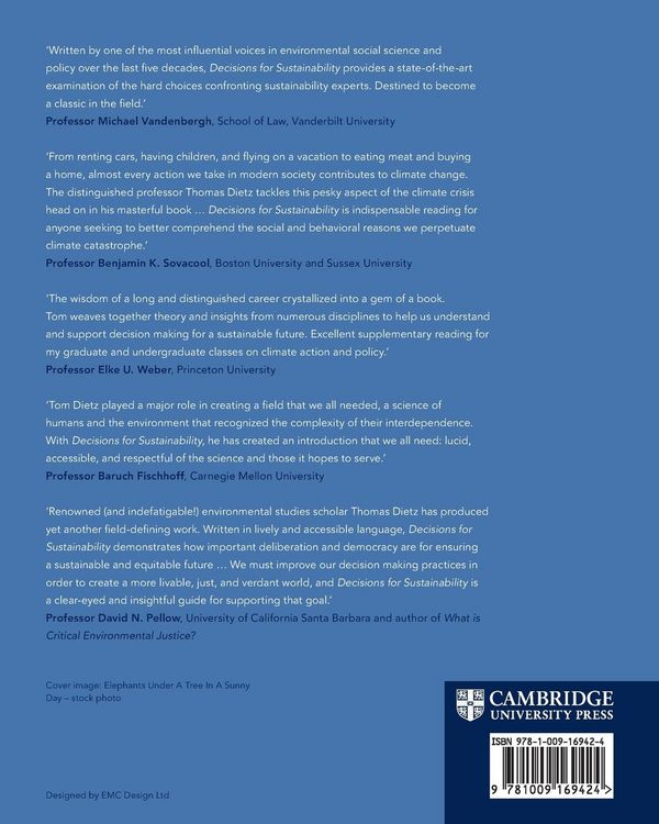 Produktbild: Decisions for Sustainability