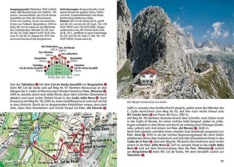 Produktbild: ROTHER Wanderf&uuml;hrer Dolomiten Band 6 - Cortina d&rsquo;Ampezzo