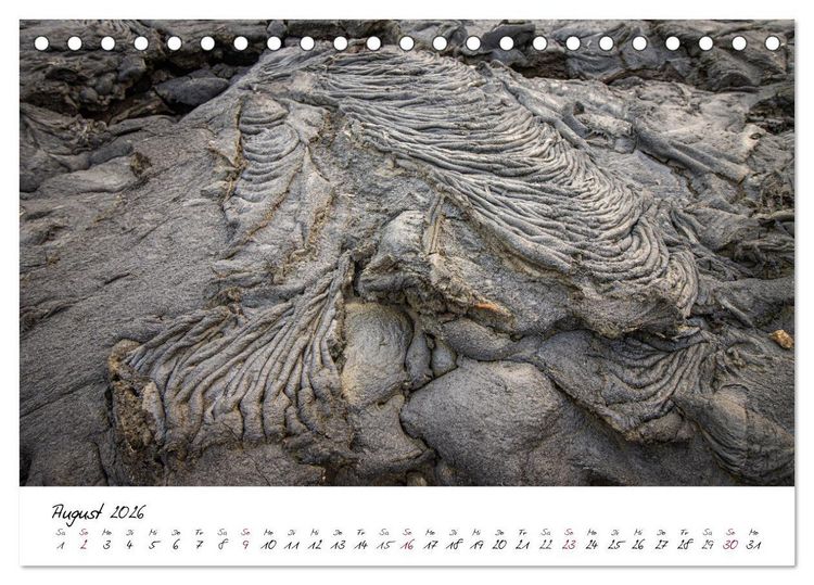Produktbild: Das Vulkanische Erbe von Island (Tischkalender 2026 DIN A5 quer), CALVENDO Monatskalender