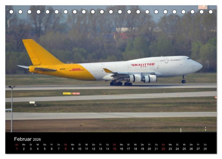 Produktbild: Air-Cargo (Tischkalender 2026 DIN A5 quer), CALVENDO Monatskalender