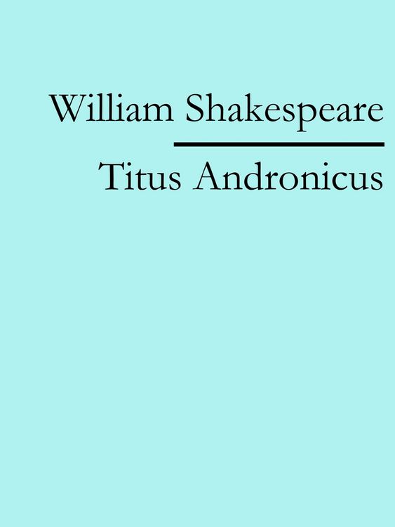 Produktbild: Titus Andronicus