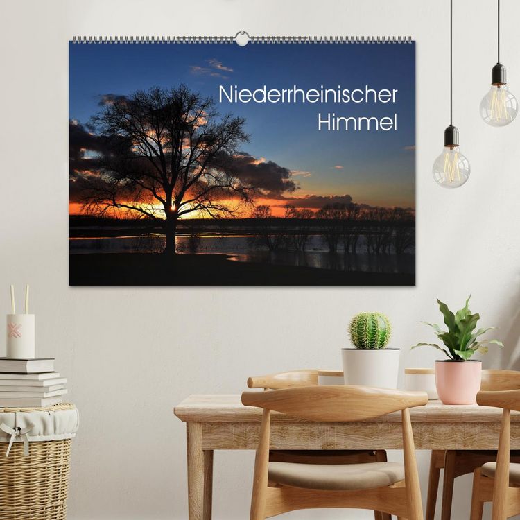 Produktbild: Niederrheinischer Himmel (Wandkalender 2026 DIN A2 quer), CALVENDO Monatskalender