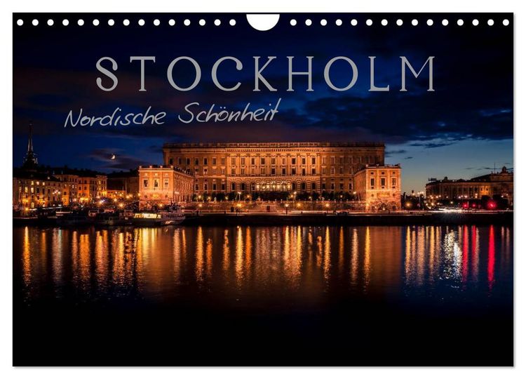 Produktbild: Stockholm - Nordische Sch&ouml;nheit (Wandkalender 2026 DIN A4 quer), CALVENDO Monatskalender
